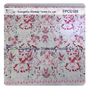Quality Flowers wreathed with vine Polyester&amp;Cotton Burnout Lace Fabric for dress/ladies garment wholesale