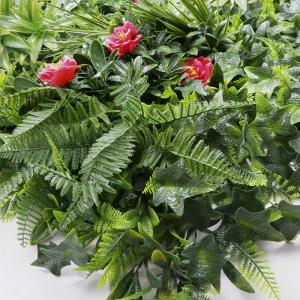Quality Backyard Artificial Green Walls , Anti UV Boxwood Greenery Wall wholesale
