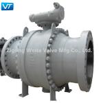 600LB Three Pieces Electric Ball Valve Trunnion Mounted 36 Inch Ball Valve WCB
