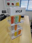 Customized Essential Oil Display Stand Acrylic Countertop Display Rack With