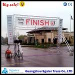 Spigot Finish Line Frame Lighting Gantry Systems Banner For Marathon Easy To
