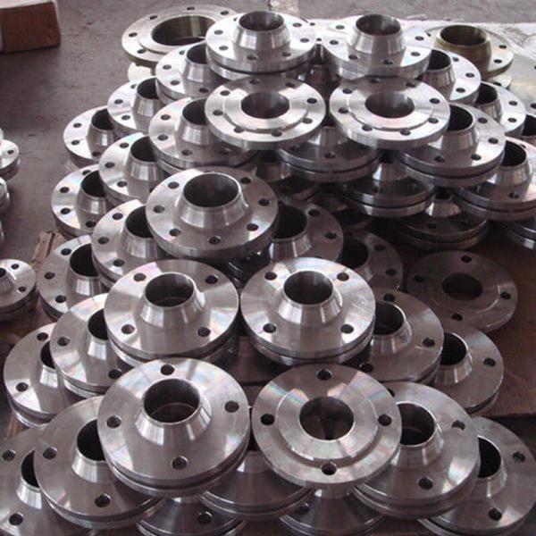 Cheap Long Weld Neck Stainless Steel Plate Flange Class 150LBS ~ 3000LBS Rate for sale