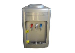 Quality Desktop Hot Warm Cold Water Dispenser With 3 Taps Silver Painting Color wholesale