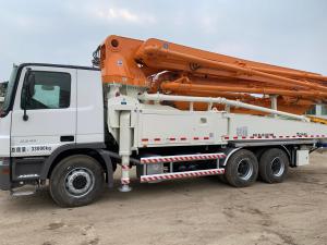 Quality Second Hand 49m Actros Concrete Pump Boom Truck wholesale