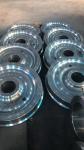 300mm 350mm Railroad Train Wheels , Crane Rail Wheels Cast Steel Material