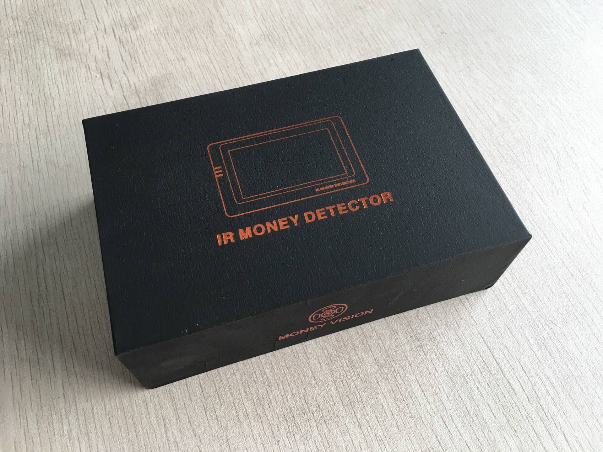IR GBP Mini Infrared Money Detector With Large LCD Screen , Lithium Battery