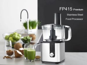 Quality 750W 2.0L FP415 Stainless steel compact food processor wholesale