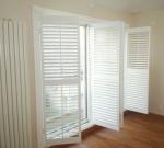 Plantation PVC Louver Window Shutters PVC Plastic Blade