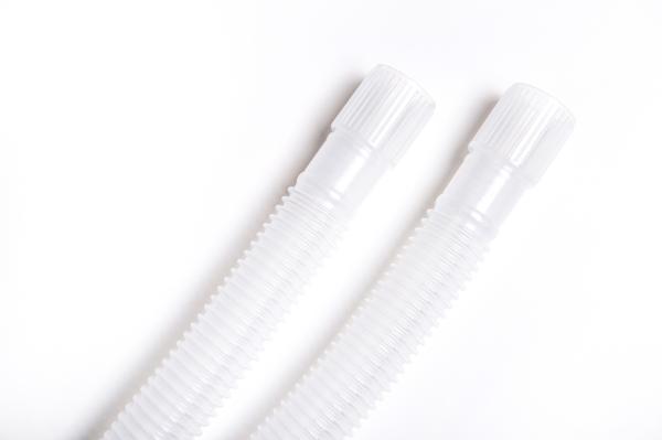 PE EVA Plastic Medical Components 15mm Pediatric Corrugated Breathing Circuit