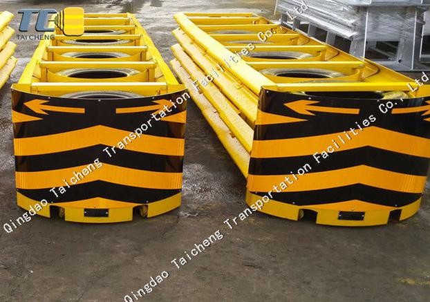 Steel Material Anti Collision Road Traffic Safety Crash Barrier Crash Cushions
