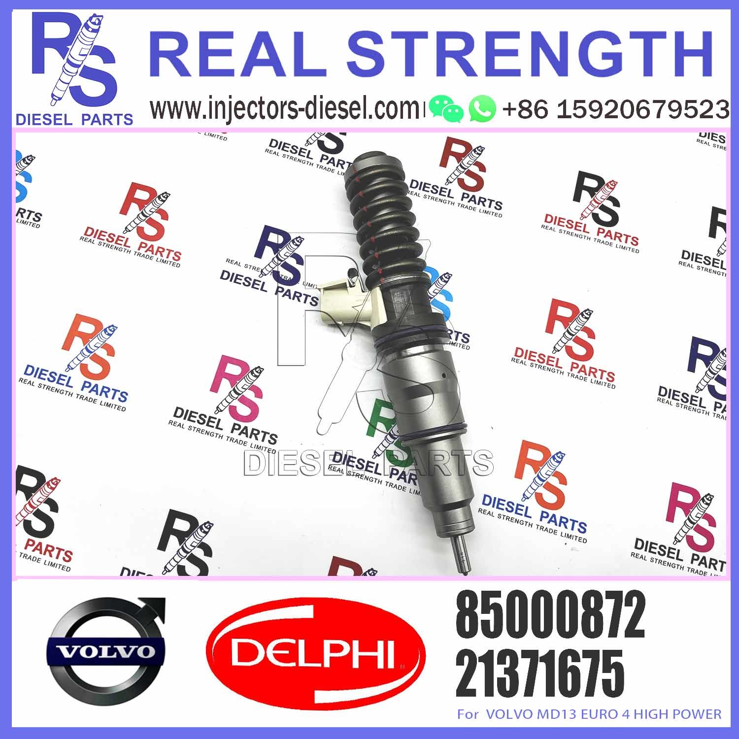 Diesel Fuel Injector 21371675 BEBE4D24104 BEBE4D24004 21340614 85000872 E3.18 for V-O-L-V MD13 EURO 4 HIGH POWER