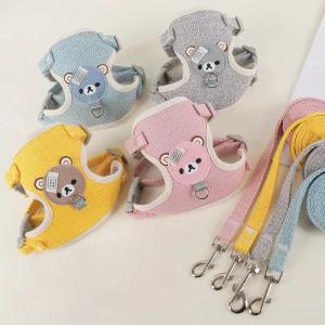 Quality Pet Harness Beathable Adjustable Cutomized for Small Teddy Dogs wholesale
