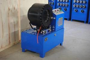 Quality Hydraulic 4 Inch 4-102 mm 4 Layers Hose Big Size Industrial Braided Hose Crimping Machine 4 kw Compact Structure wholesale