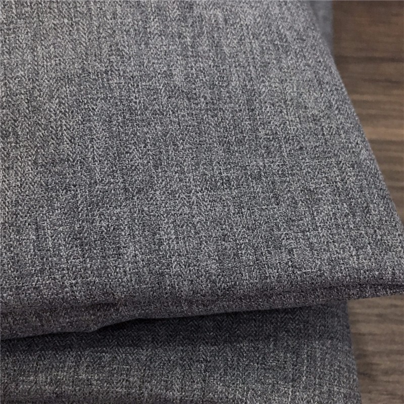 Downproof 100D ATY Polyester Cation Two-Tone Herringbone Fabric for Winter Coat Jacket