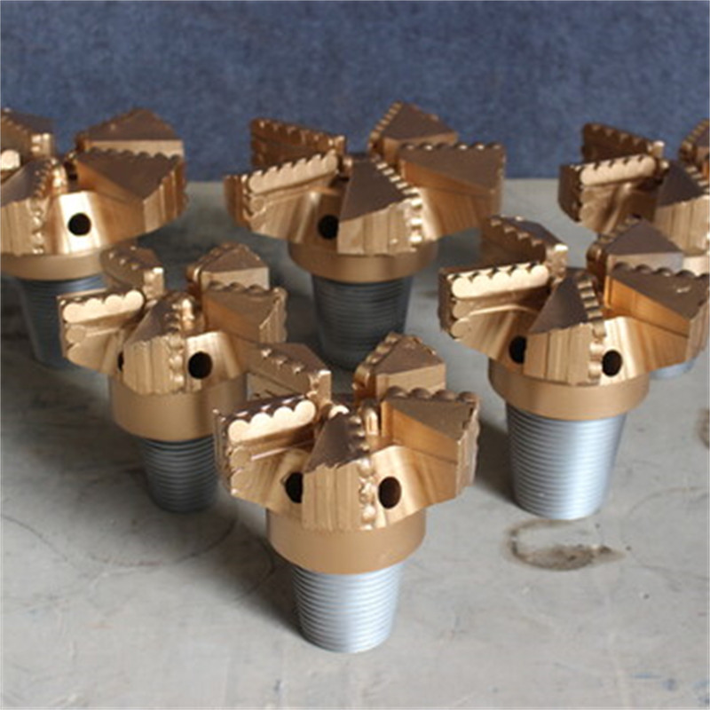3 Wing 4 Wing 5 Wing PDC Drill Bit For Construction Mining Geology