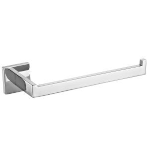 Quality Customizable Chrome Hand Towel Bar Sus304 Grey Square Circular Hand Towel Holder wholesale