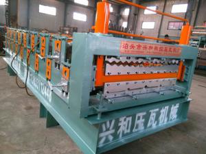 Quality Colored Metal Wall Profile Double Layer Steel Roofing Roll Forming Machine wholesale