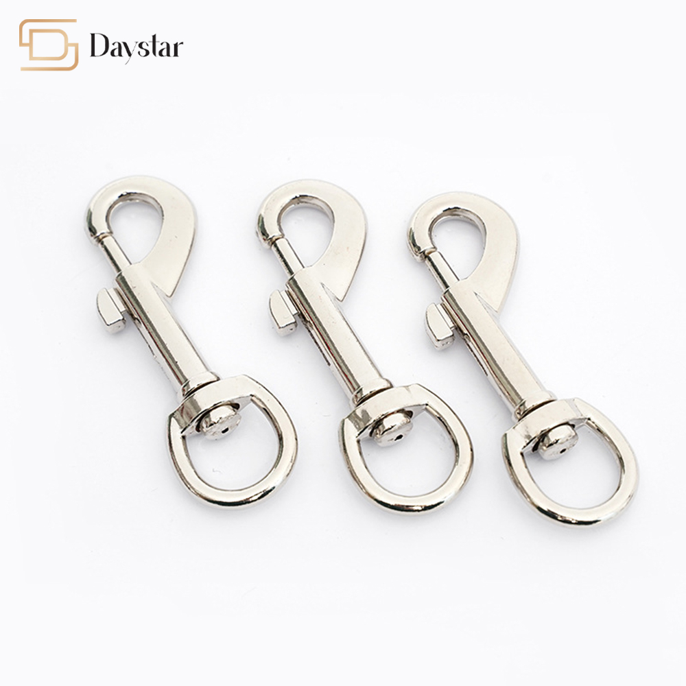 Heavy Duty Metal Swivel Snap Hooks Pet Buckle , Trigger Clip Dog Leash Hook