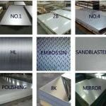 Square Design Embossed Stainless Steel Sheet 1000mm-2000mm Width