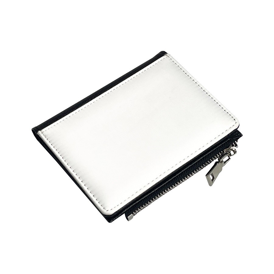 Blank Printable Double Sided printing Sublimation Mans Wallet ID Card Holder With Big Capacity For Sublimation Transfer