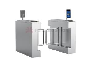 Quality Stainless Steel 30 Person / Min Free Sdk Swing Barrier Gate wholesale