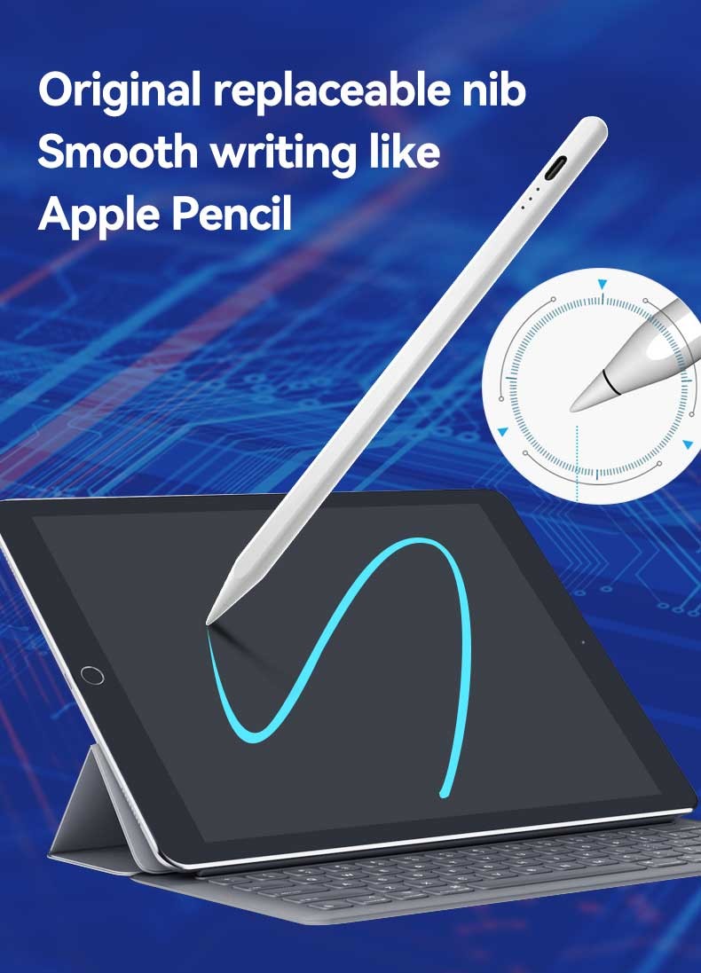 Pressure Sensitive Tablet Stylus Pencil Plastic Tip For Digital Devices