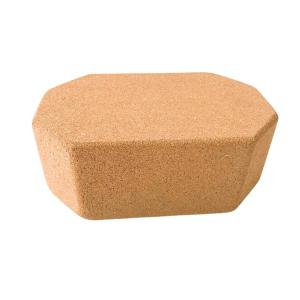 Quality Octagonal Yoga Block Cork Brick Non Slip 215 X 138 X 67mm wholesale