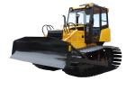 Yellow Steel TS100 Mini Crawler Dozer Compact Crawler Bulldozer Equipment