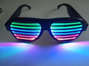 Quality 2019Hot Sales New Style Rechargeable LED Flashing Glasses for Promotion Gift Wear at Rave Concert Rave Party Dancing wholesale