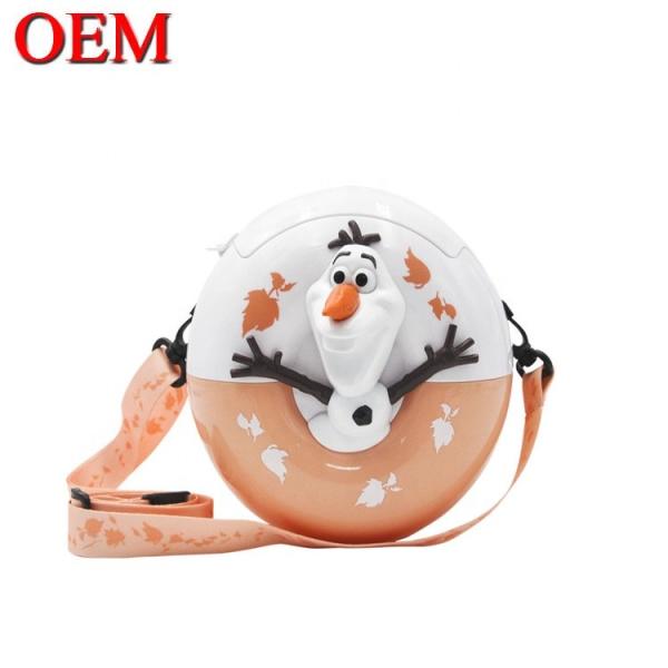 Custom toy manufacturer Cute Plastic 3D Disney Figure Toy Popcorn Bucket For