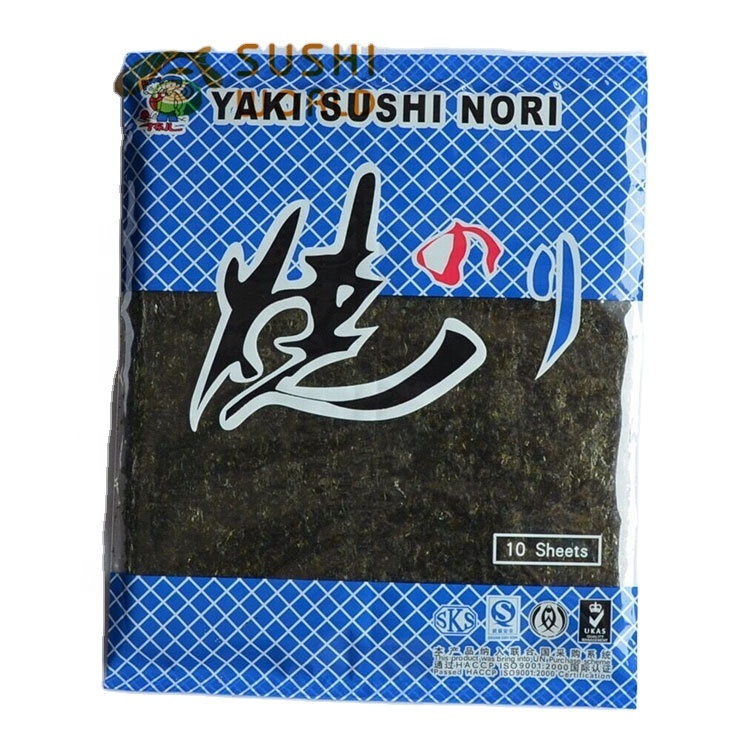 Norwegian Seaweed Sushi Nori Alga for Normal Content and Ingredients
