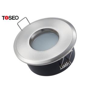 Quality Recessed Waterproof Bathroom Spotlights , GU5.3 White Bathroom Ceiling Light wholesale