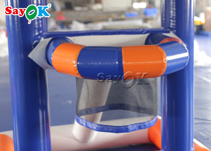 Inflatable Football Game Fire - Proof Inflatable Sports Games / Creative Kids Inflatable Basketball Water Shooting Game