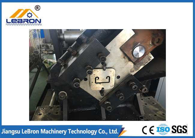 Full Automatic Strut Channel Roll Forming Machine 8.5kW Hydraulic Station Power