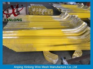 Quality PVC Fence Post Accessories Galvanized Steel Fence Posts For Outdoor wholesale
