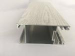 High Sharpness Wood Finish Aluminium Profiles Low Carbon Environmental