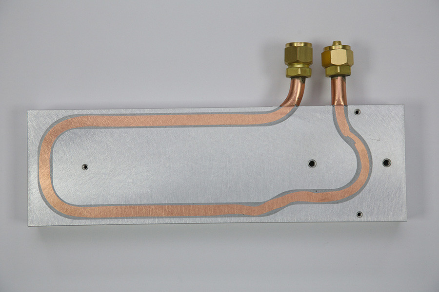 OEM Water Cooled Heat Sink Cold Plate Waterproof High Precision