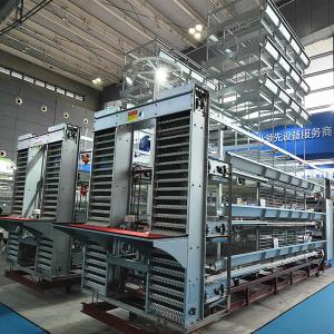 Quality 25mm 360degree Nipples Poultry Farming Equipment , Q235 Egg Layer Farming Cage wholesale