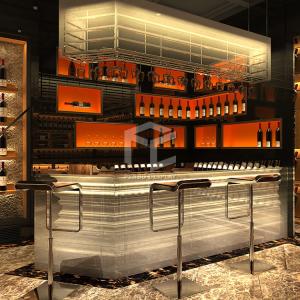 Quality Monomer Design Wine Display Cabinet 15mm Thick MDF Available wholesale