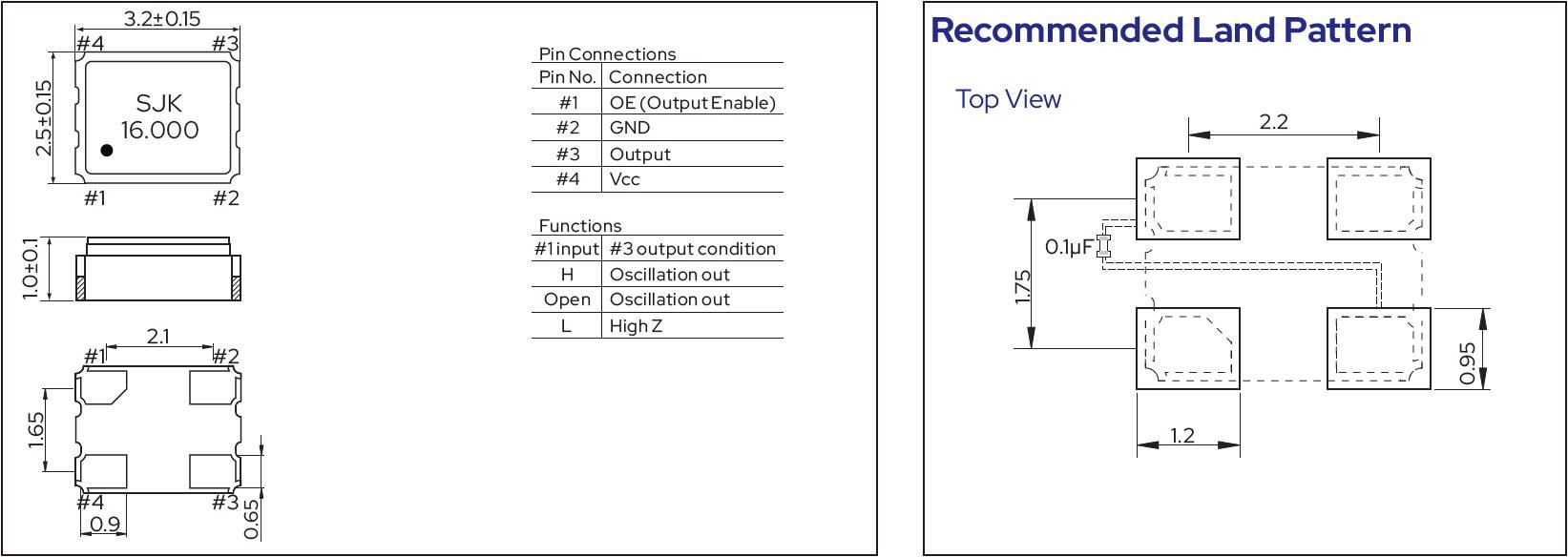 SMD3225-Crystal-Oscillator-Dimensions