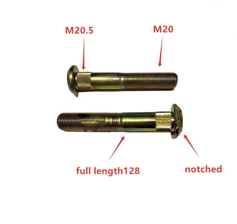 Zhongtong Bus Dongfeng Dana Bridge Rear Tire Bolts Tire Screws
