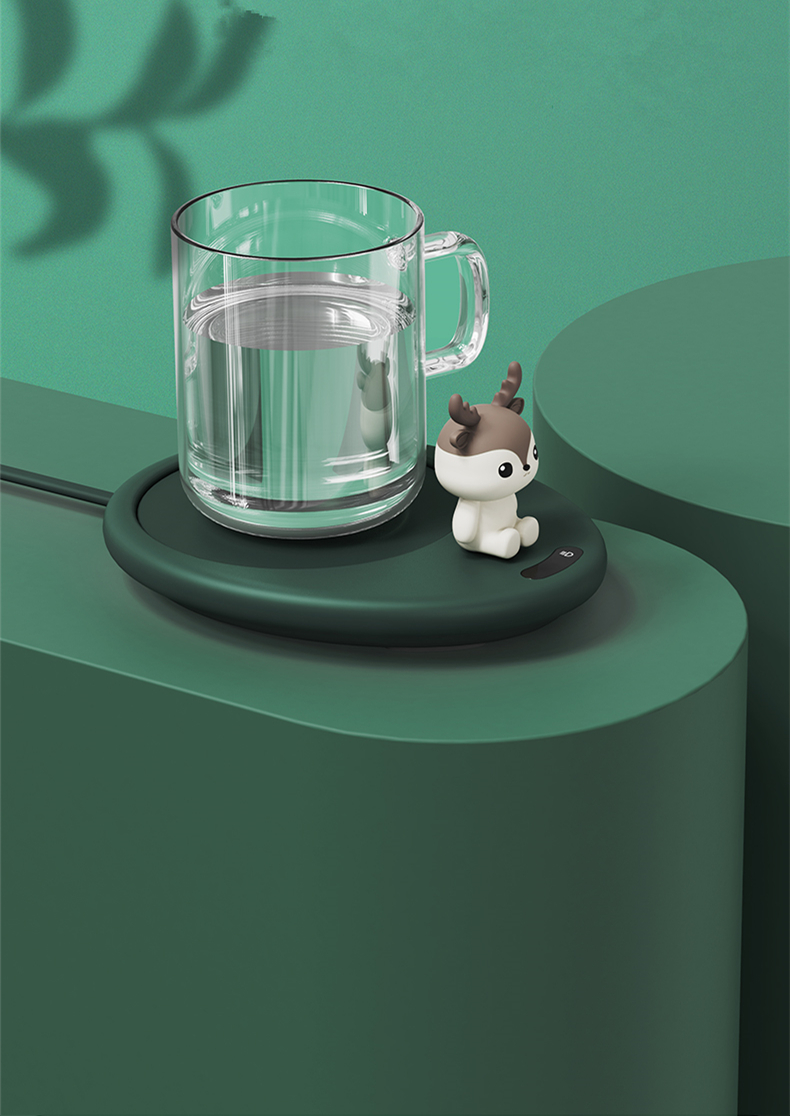 220V 20W Cup Warmer Heat Beverage Mug Mat Keep Drink Warm Heater Heating Coaster Pad for Coffee Milk Tea Drink