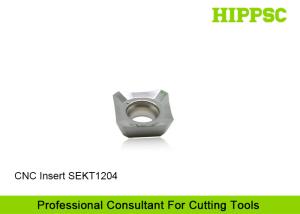 Quality SEKT Cutting Tool Inserts Cemented Carbide On Without Coating PVD wholesale