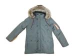 Mens Puffer Coat With Fur Hood Mens Knee Length Puffer Coat
