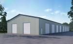 Industrial Steel Structure Warehouse Metal Construction Prefab Metal Warehouse