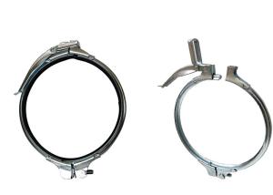 Quality OEM Galvanized Steel Pipe Clamps For Industrial Usage wholesale