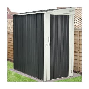 Quality Galvanized Steel Outdoor Garden Arrow Storage Shed Compact 0.25mm With Pent Roof wholesale