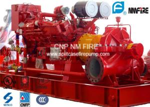 Quality Horizontal Diesel Engine Driven Fire Pump Centrifugal 1500GPM 172.1kw Max Shaft Power wholesale