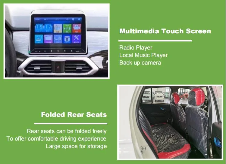 Qingdao China Supplier New Energy Car Cheap Price Electric Adult Vehicle for Sale