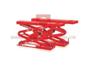 Quality In Ground Scissor Hidden Flat Structure 9000lb 4 Post Car Lift wholesale